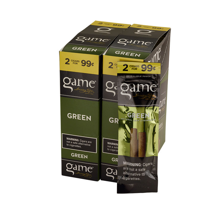Garcia y Vega Game Cigarillos Green (2)