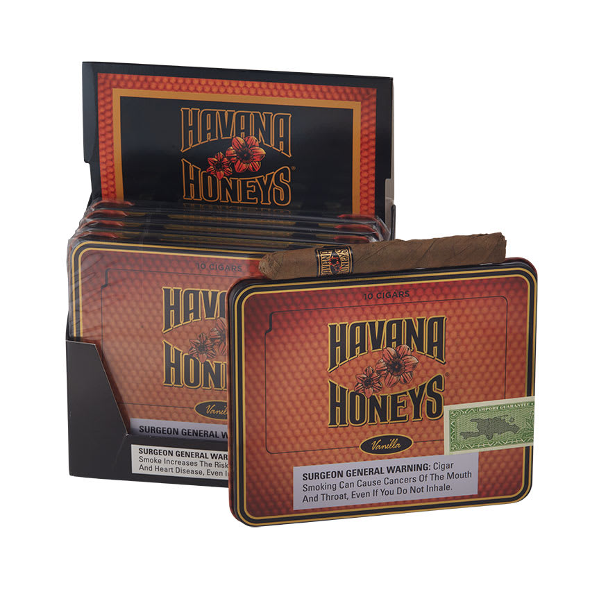 Havana Honeys Dominican Cigarillos Vanilla (10)