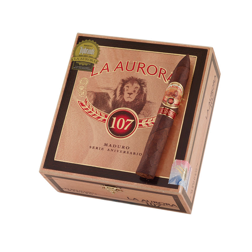 La Aurora 107 USA Maduro Belicoso