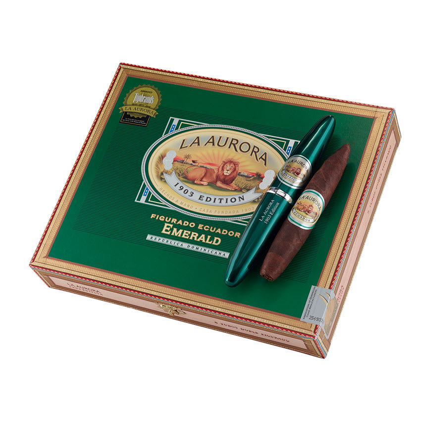 La Aurora Preferido 1903 Emerald Tubo