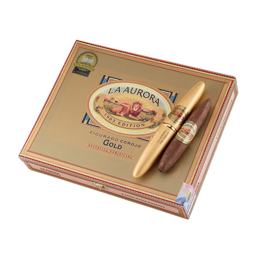 La Aurora Preferidos 1903 Gold Dominican Corojo Tubo