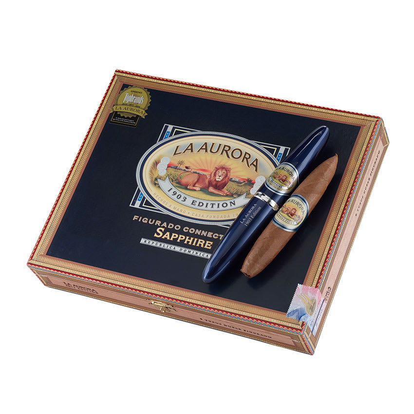 La Aurora Preferidos 1903 Sapphire Connecticut Shade Tubo