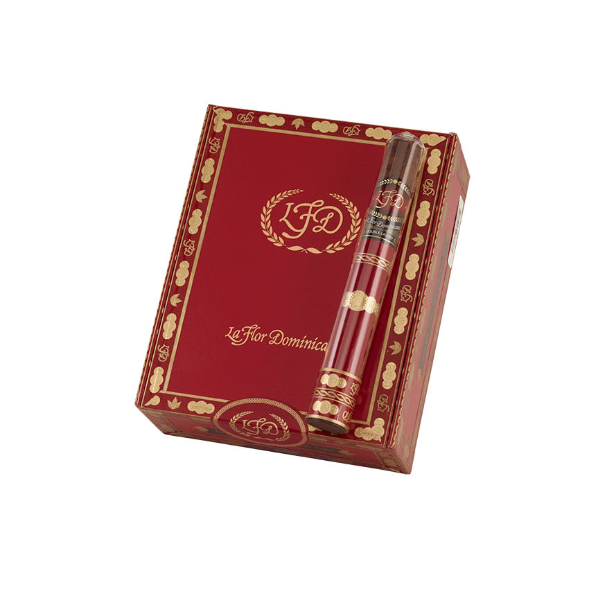 La Flor Dominicana Double Ligero Crystal Tubo Corona