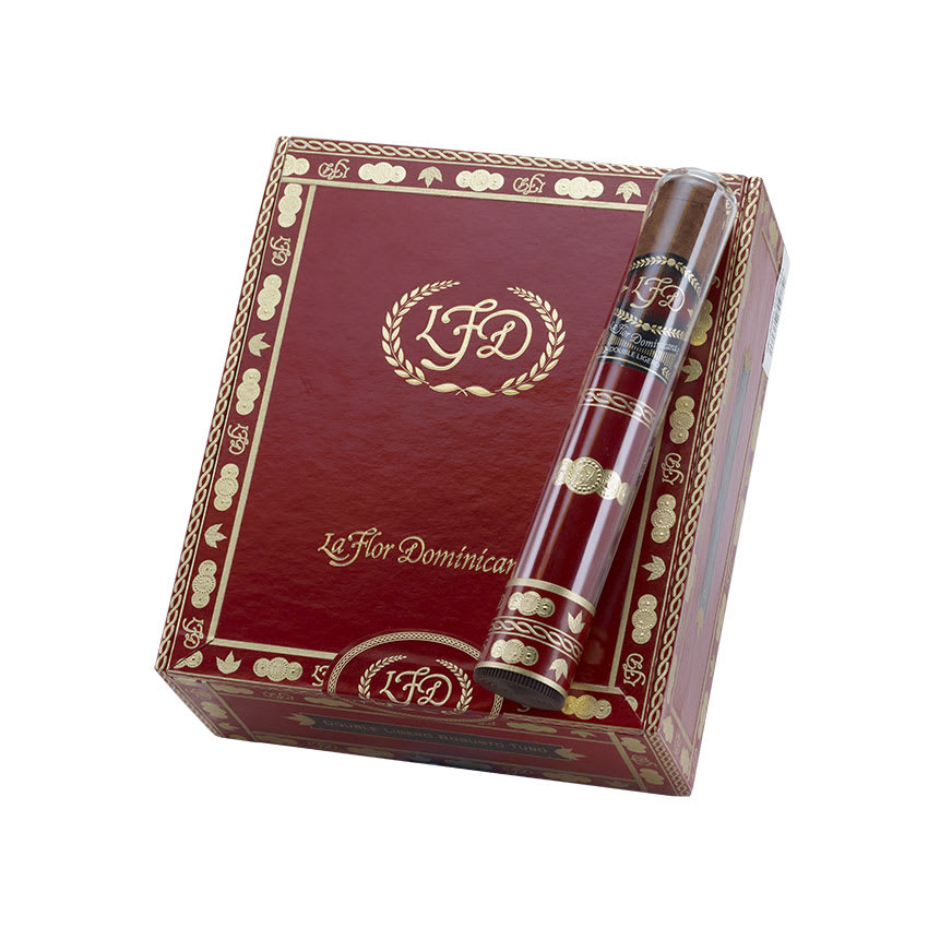 La Flor Dominicana Double Ligero Crystal Tubo Robusto