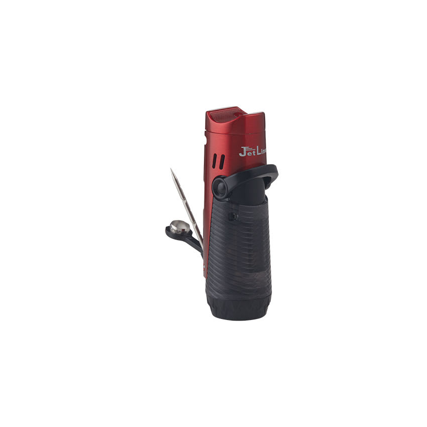 Jet Line Regal Red Single Flame Lighter