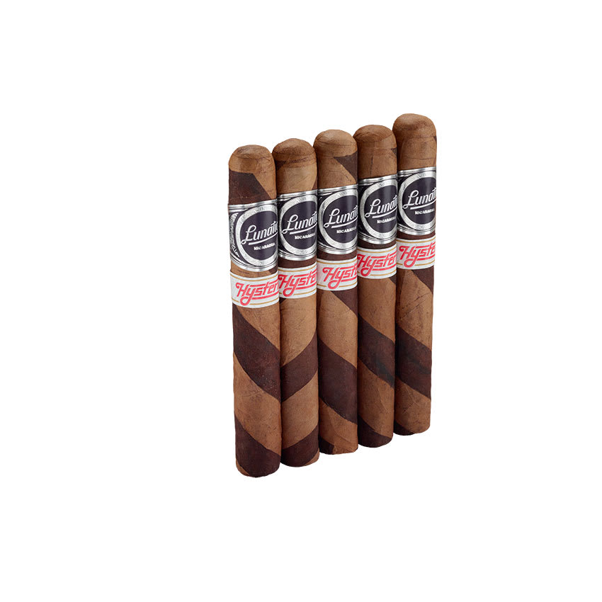 Aganorsa Lunatic Hysteria Barberpole Robusto 5pk