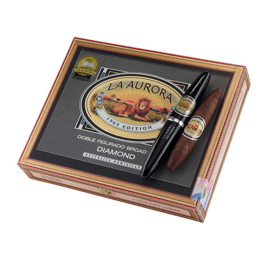La Aurora Preferidos 1903 Diamond Connecticut Broadleaf Tubo