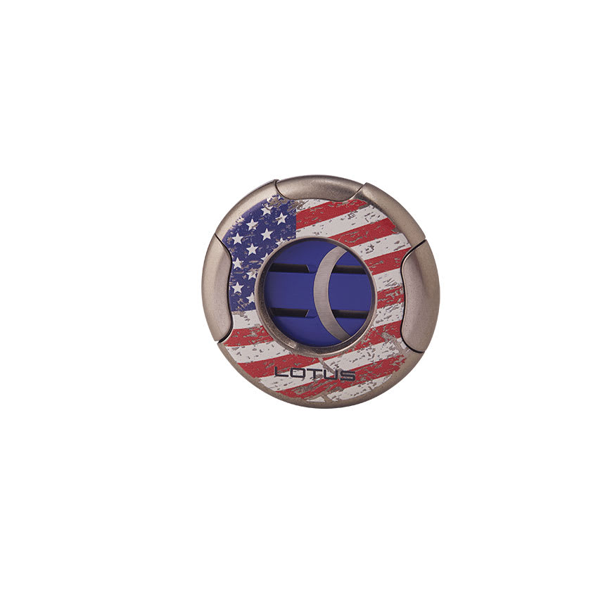 Lotus Meteor American Flag Cut
