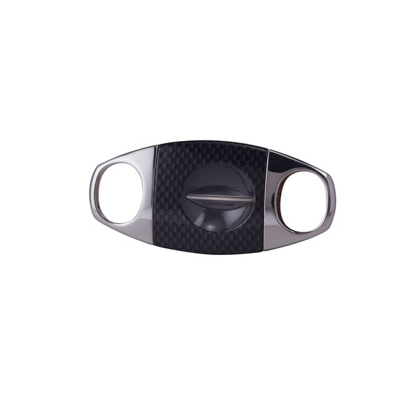 Lotus Jaws Carbon Fiber Serrated V Cutter Black/Chrome