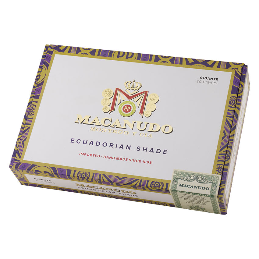 Macanudo Ecuadorian Shade Gigante