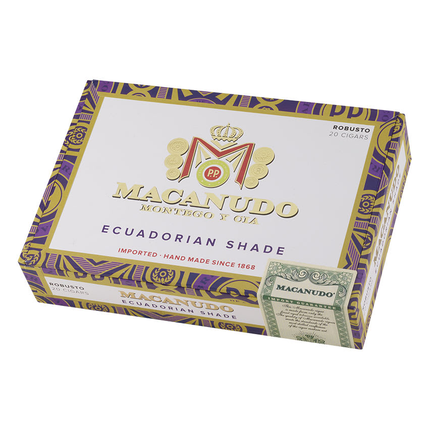 Macanudo Ecuadorian Shade Robusto