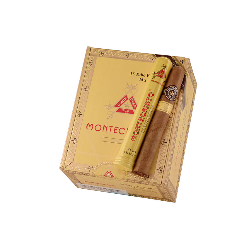 Montecristo Classic Tubo Especial Cigars - Natural | Famous Smoke