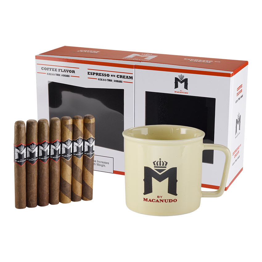 M By Macanudo Coffee & Espresso 7 Pack Gift Set