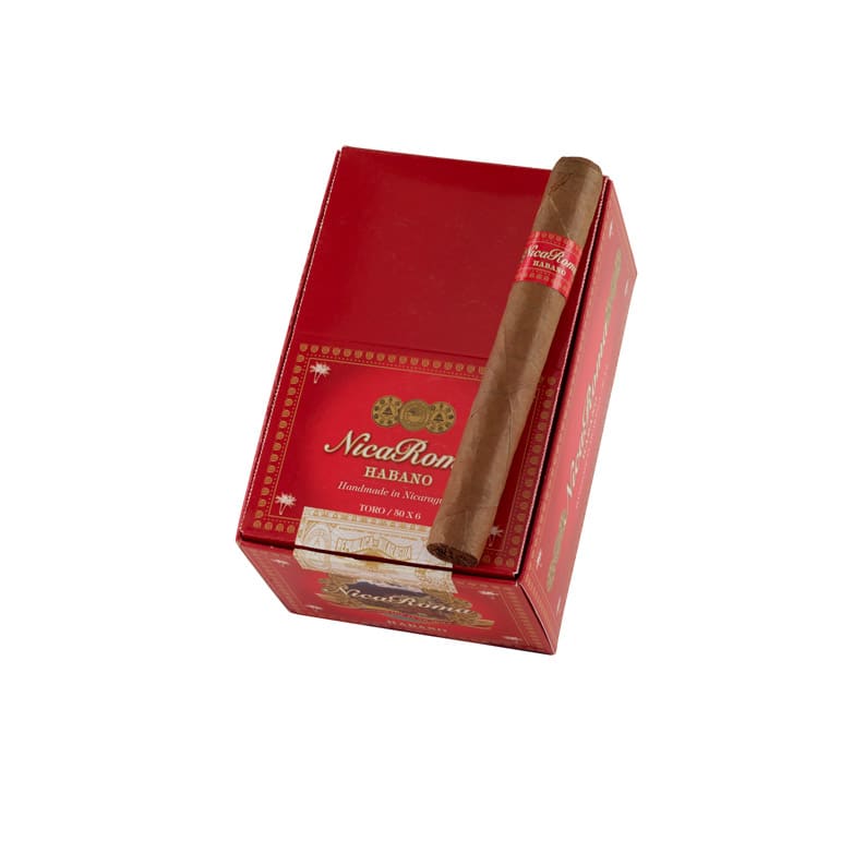 NicaRoma Habano Toro Box of 20 Cigars