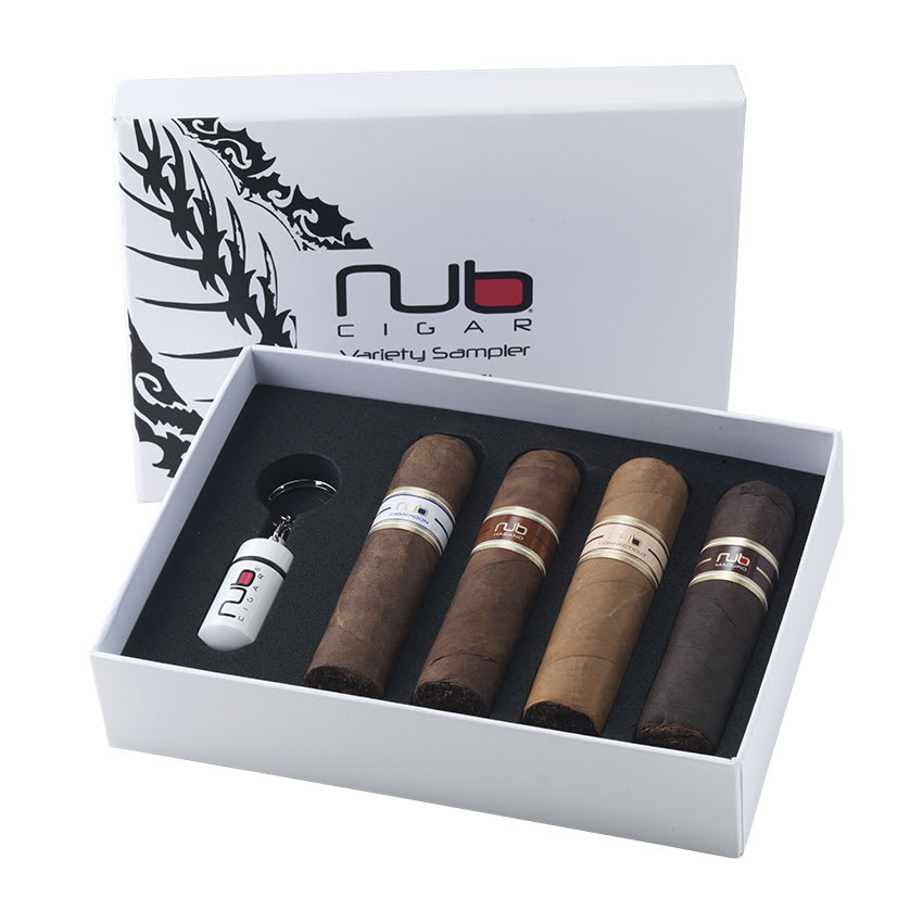 Nub Cutter And 4 Cigar Sampler (3 3/4 x 58)