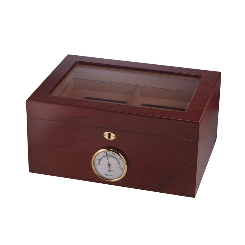 Bally Glass Top Humidor