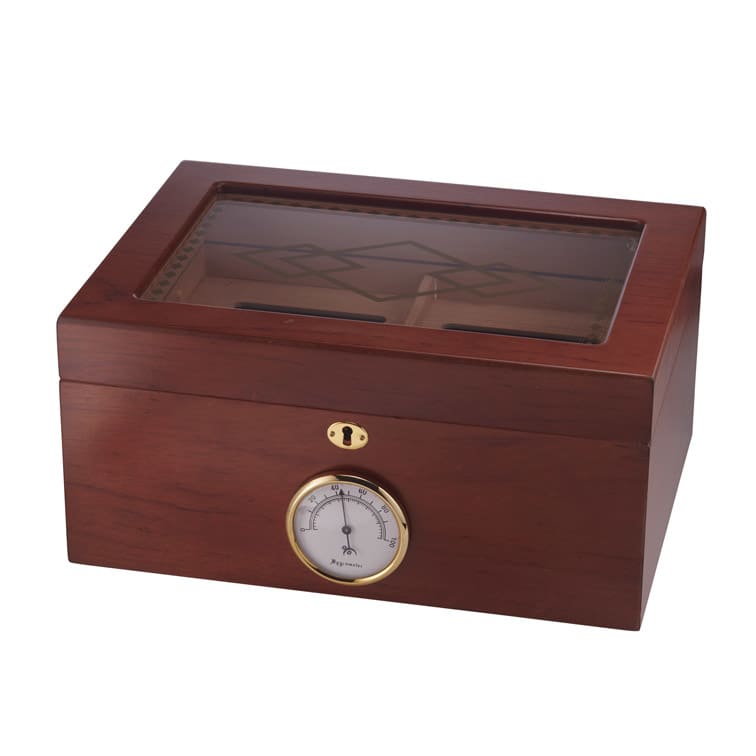 Bally II Glass Top Humidor