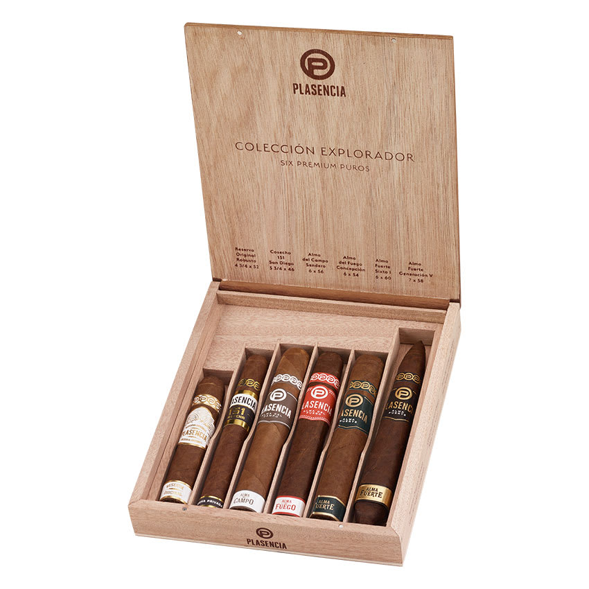 Plasencia Colección Explorador 6 Cigar Sampler