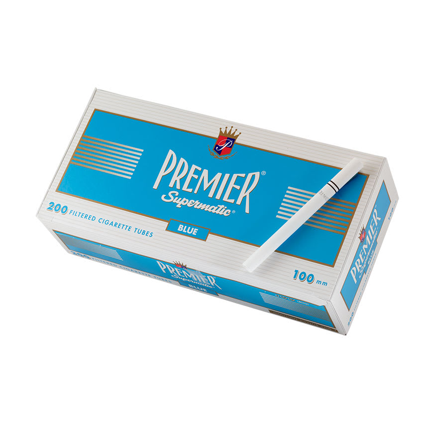 Premier Blue 100's Tubes