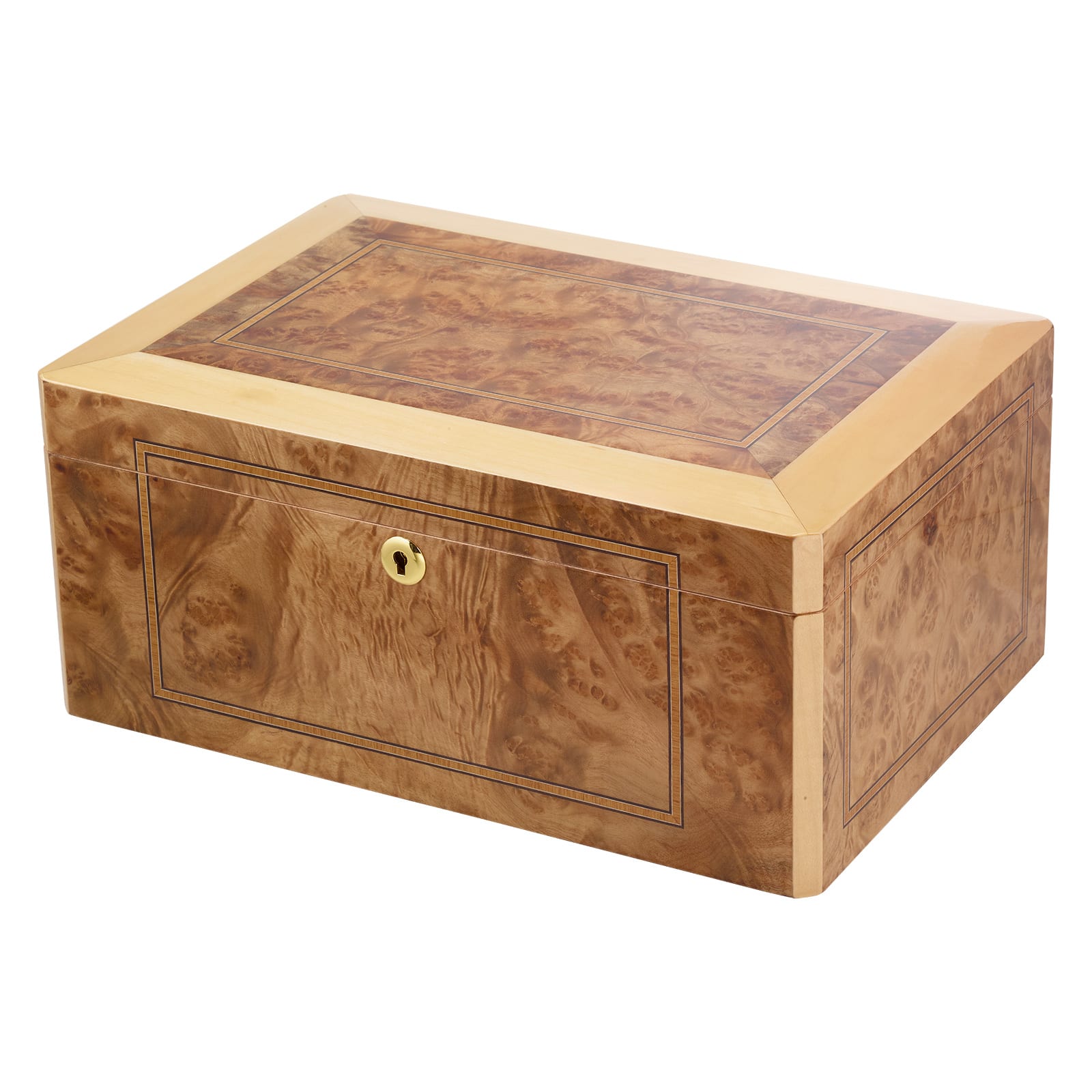 Solarno Rustic Burl And Maple With Inlay