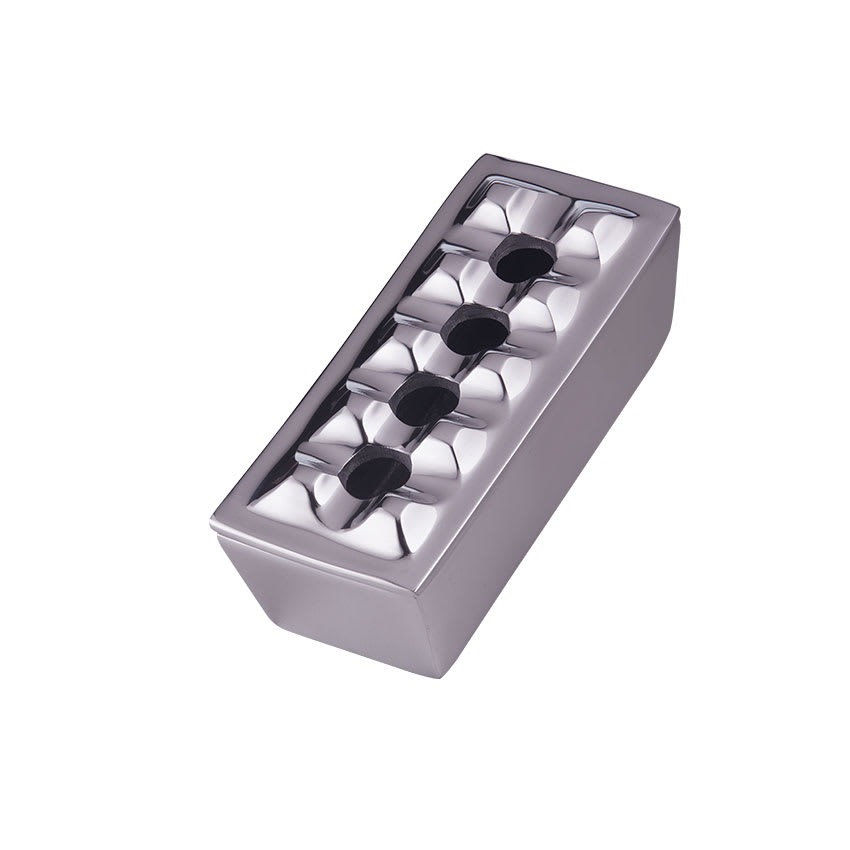 Polished Metal Rectangular Ashtray