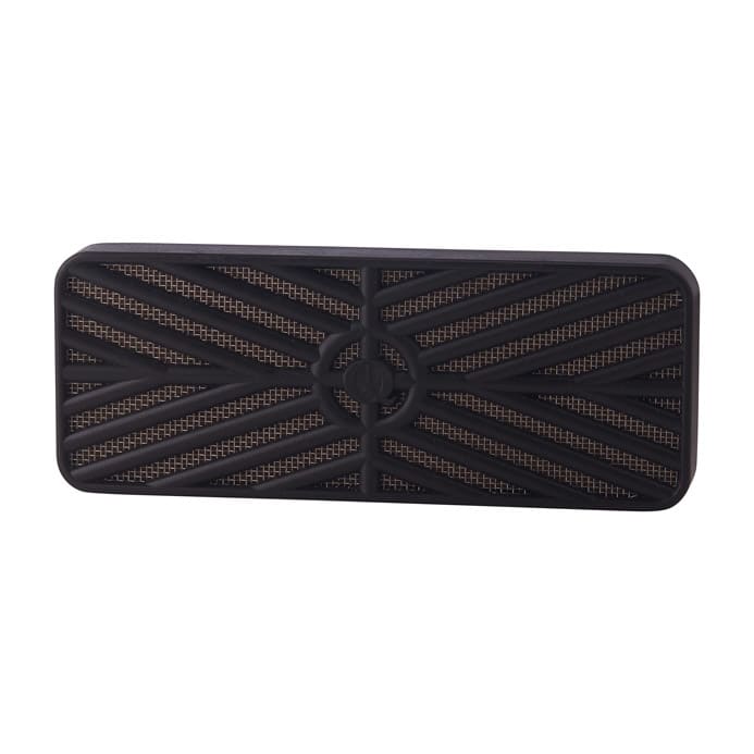 Black 6 5/8 X 2 1/2 X 3/4
