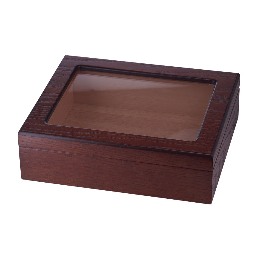 Glasstop Walnut Humidor