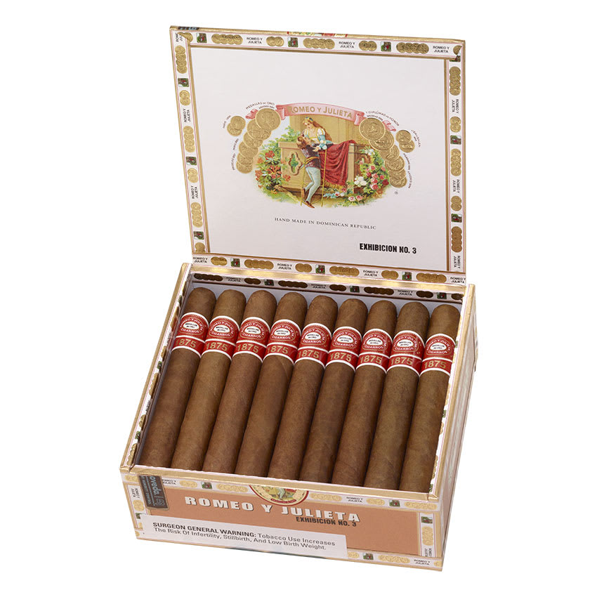 Romeo y Julieta 1875 Exhibicion No. 3