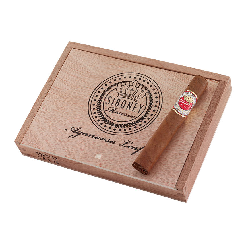 Siboney Reserve By Aganorsa Robusto Box of 10 Cigars