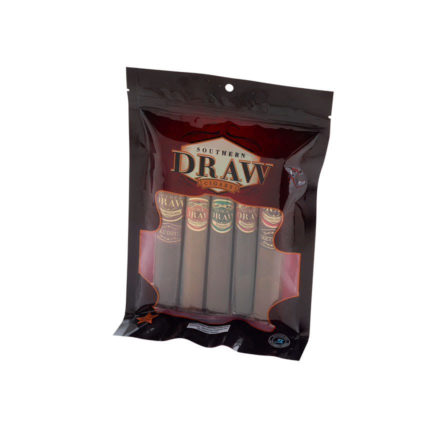 Southern Draw Robusto Drawpak 5 Cigar Sampler Sampler of 5 Cigars
