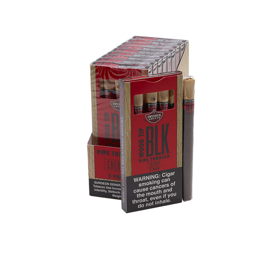 Swisher Sweet BLK Cherry Wood Tip