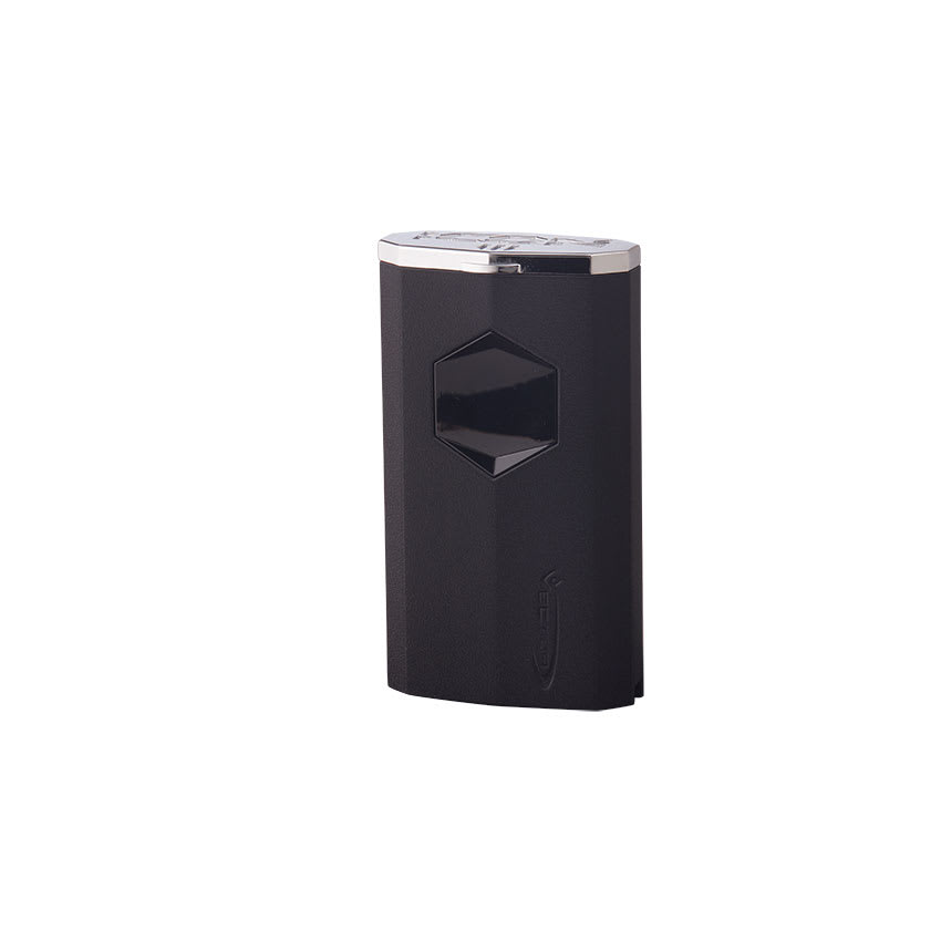 Black -  Crackle Matte Quad Torch