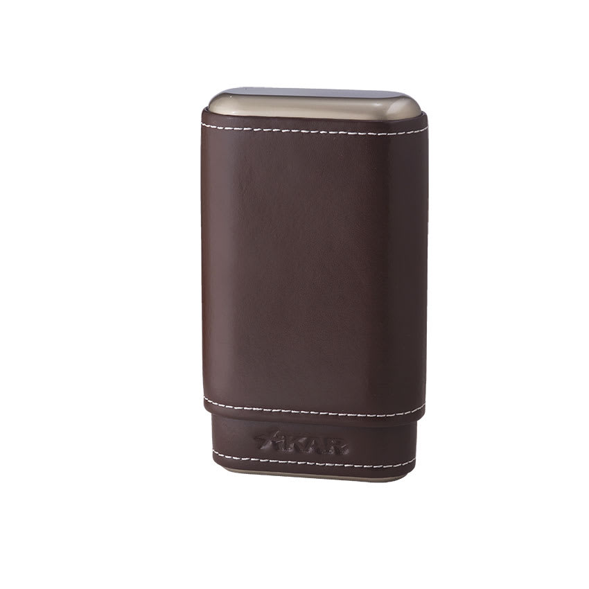 Cognac - 3 Cigar Case