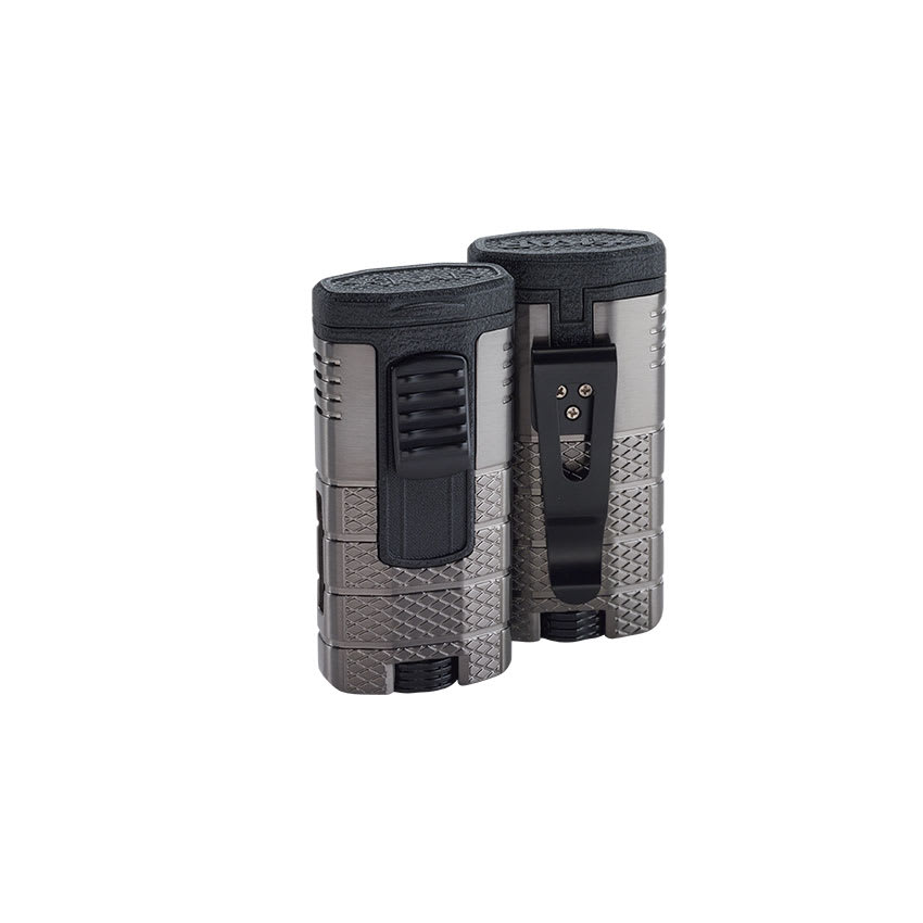 Gunmetal & Black - Triple Torch