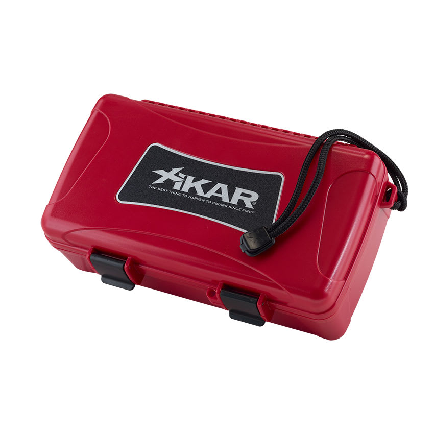 Xikar 10 Count Red Cigar Humidor