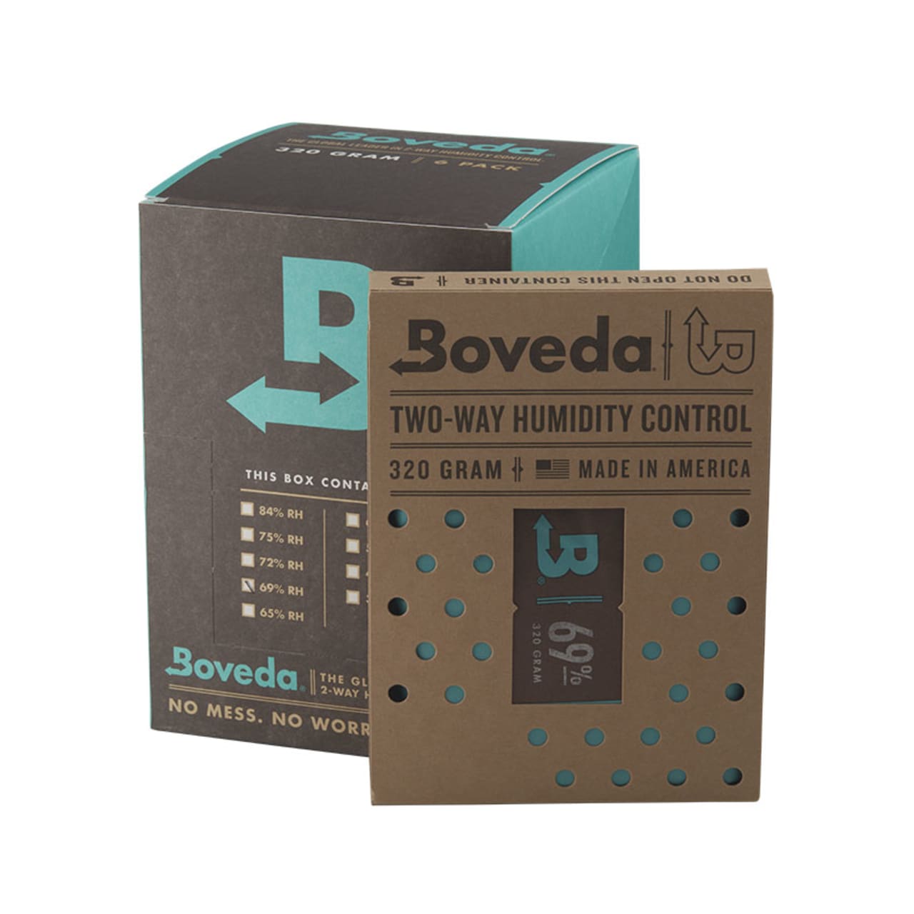 Boveda 69% RH Size 320g 6 Pack