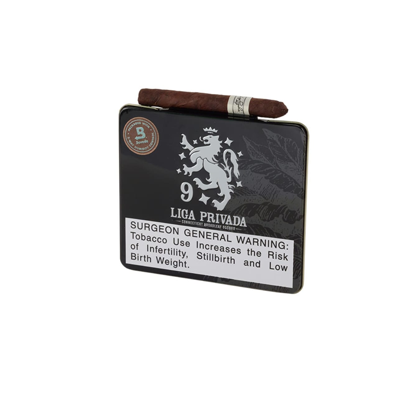 Liga Privada No.9 Coronets tin of 10