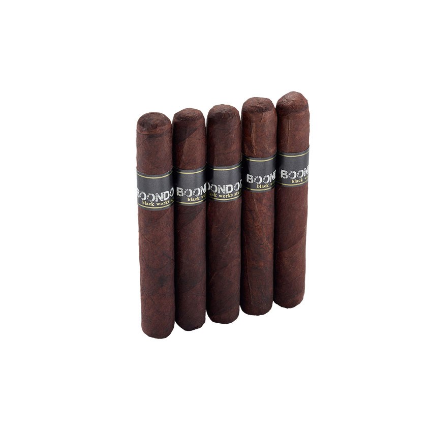 Black Works Studio Boondock Saint Black Works Studio Boondock Robusto 5 Pack