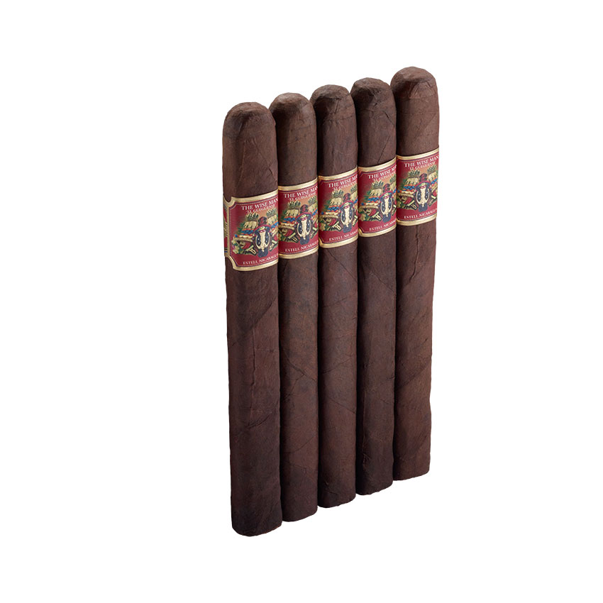 El Gueguense The Wise Man El Gueguense Churchill Maduro 5PK