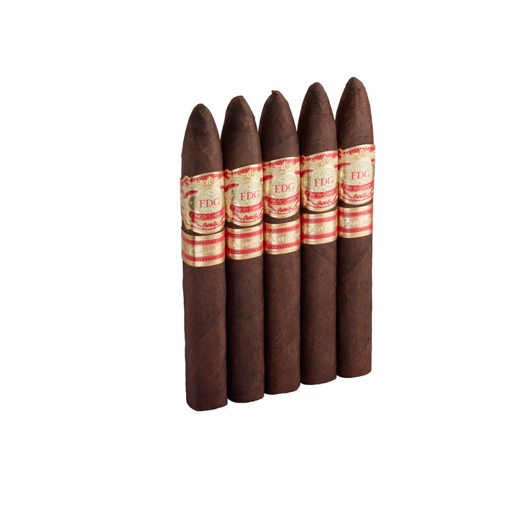 Flor de Gonzalez 20th Anniversary FDG 20th Anniversary Torpedo 5 Pack