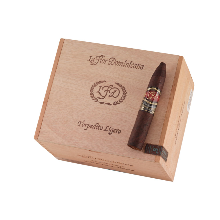 La Flor Dominicana Ligero Cabinet Oscuro Torpedito