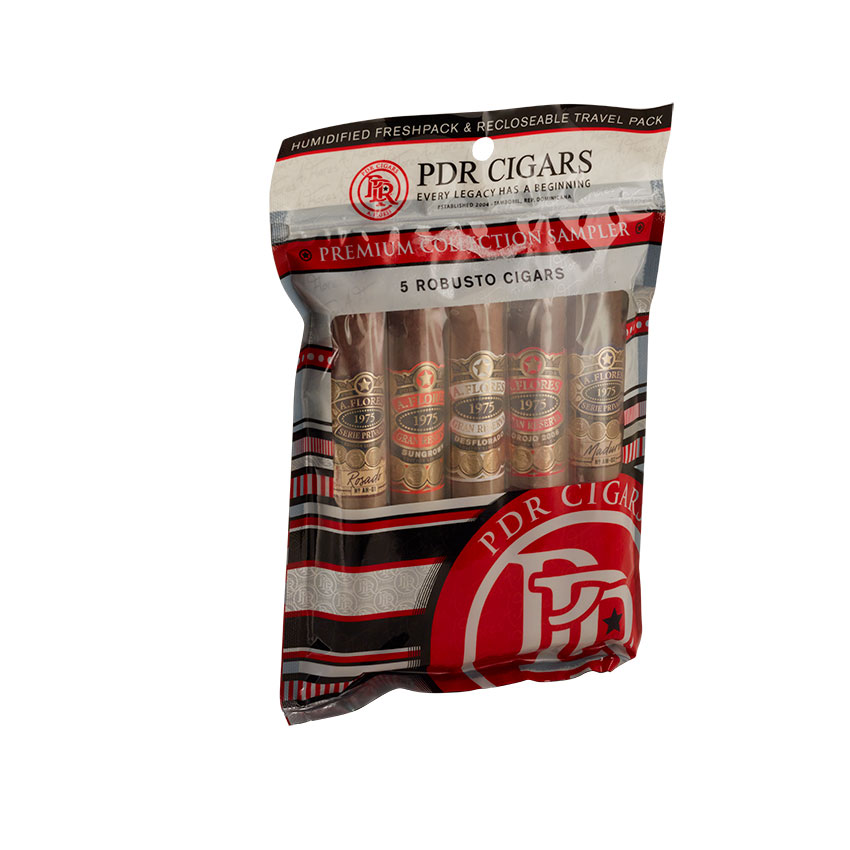 Pinar Del Rio Accessories And Samplers PDR Fresh Pack Robusto 5 Cigar