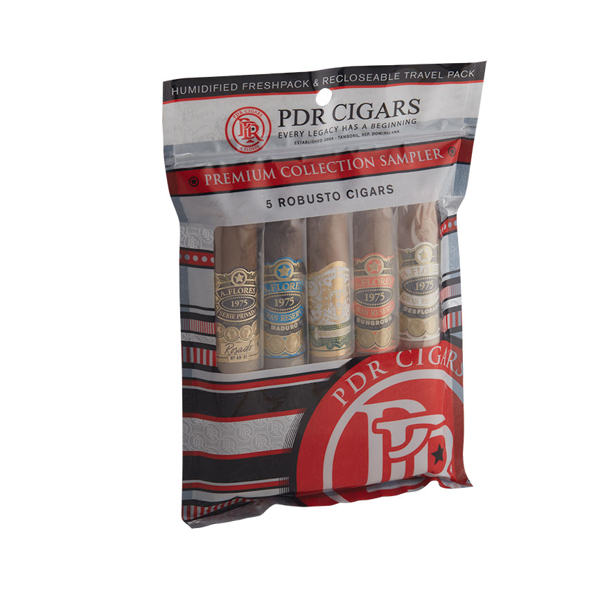 Pinar Del Rio Accessories And Samplers PDR Fresh Pack Robusto 5 Cigar Version B