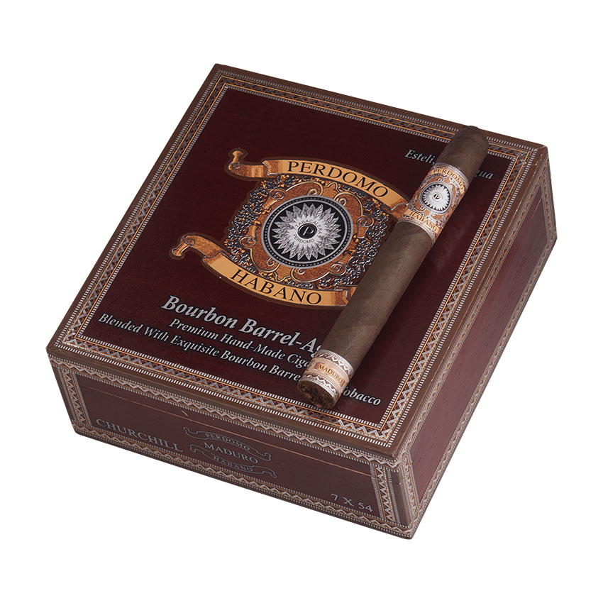 Perdomo Habano Barrel Aged Churchill Maduro