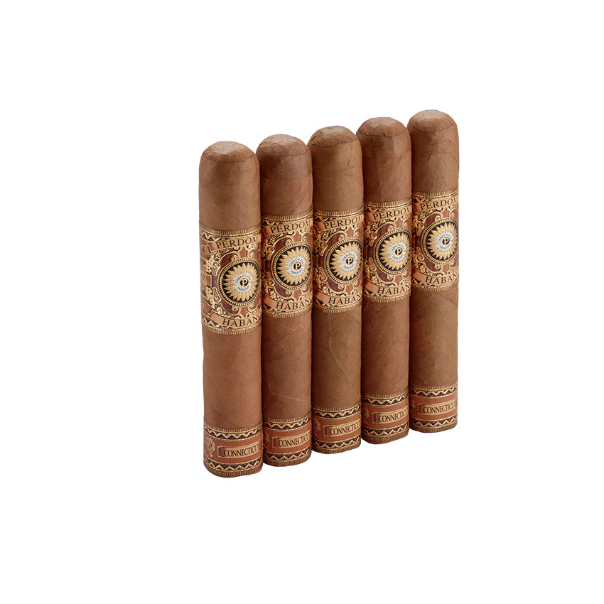 Perdomo Habano Connecticut Barrel Aged Robusto 5 Pack