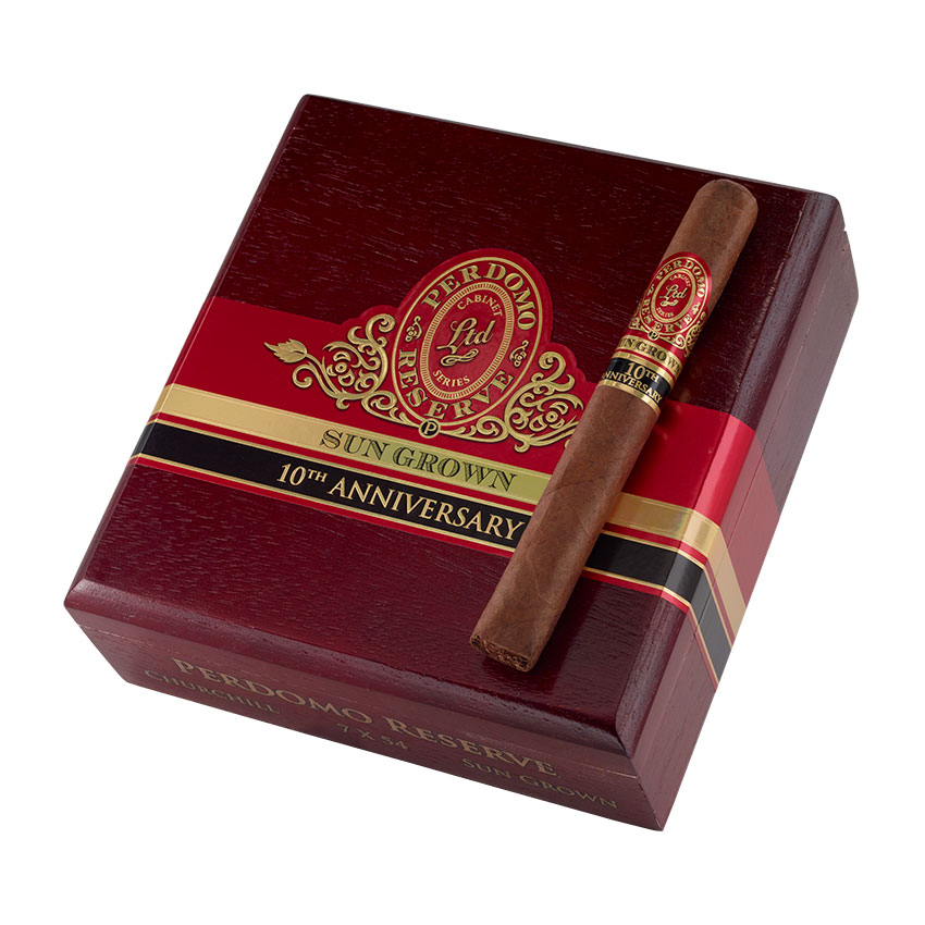 Perdomo Reserve 10th Anniversary Sun Grown Perdomo Reserve 10th Anniversary Churchill