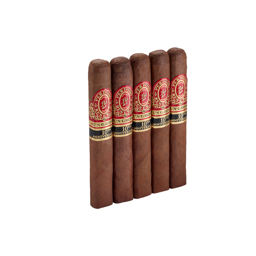 Perdomo Reserve 10th Anniversary Sun Grown Perdomo Reserve 10th Anniversary Epicure 5PK