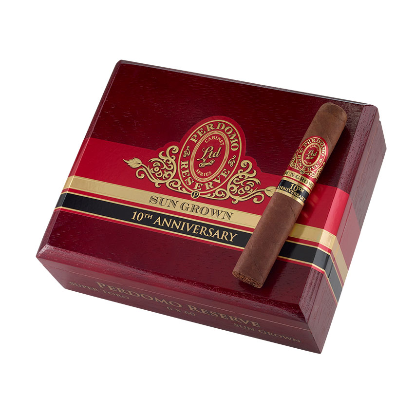 Perdomo Reserve 10th Anniversary Sun Grown Perdomo Reserve 10th Anniversary Super Toro