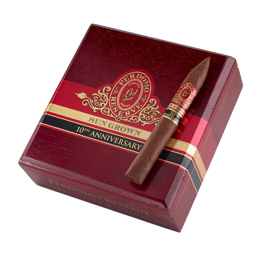 Perdomo Reserve 10th Anniversary Sun Grown Perdomo 10th Sun Grown Torpedo