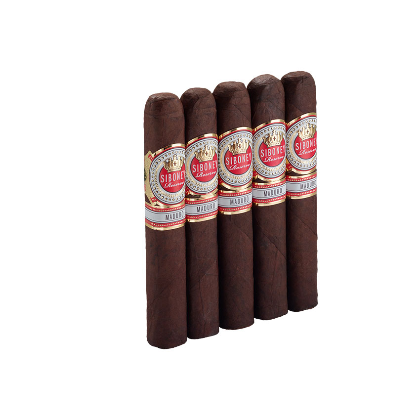 Siboney Reserve Maduro By Aganorsa Siboney Reserve By Aganorsa Robusto Maduro 5PK